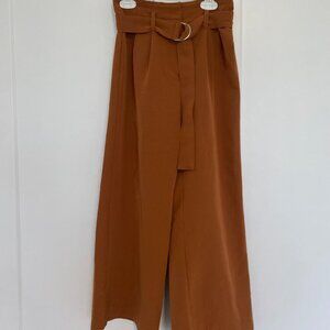 Dynamite Petite Cropped Wide‎ Leg Pants Women's Size XXS 00